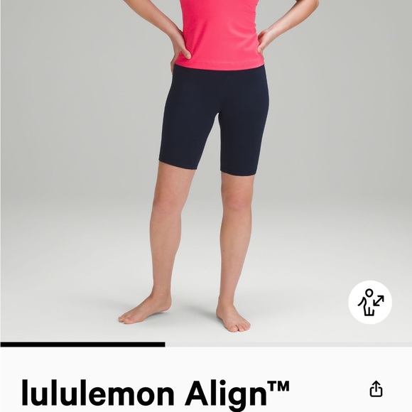 lululemon athletica Tops Lululemon Align Waist Length Racer Back